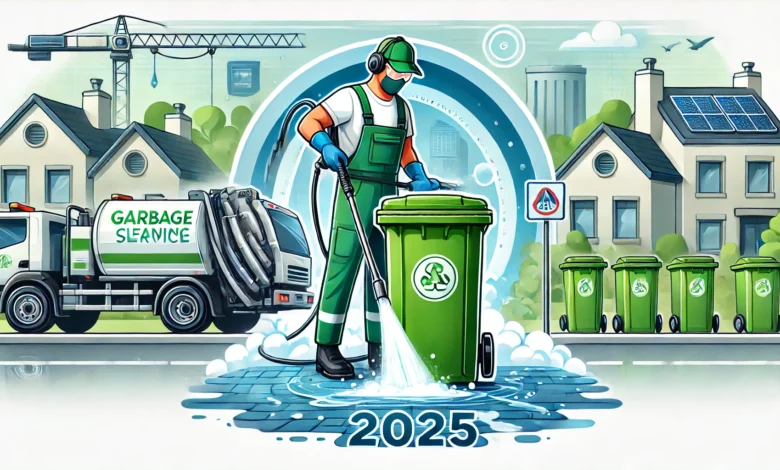 Garbage Can Cleaning Service